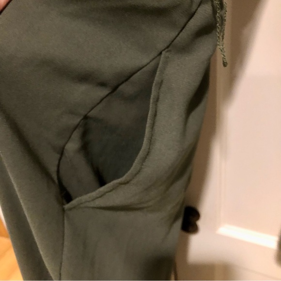 ☀️ Rebellion Olive Green Jumpsuit Size M - Picture 9 of 10